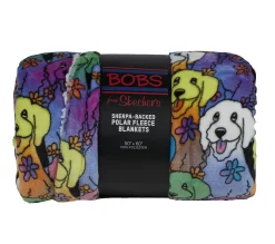 BOBS Aloha Dog Plush Blanket