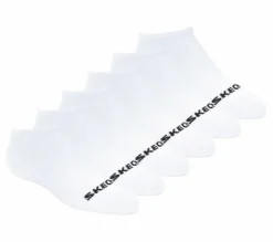 Cotton No-Show Socks - 6 Pack