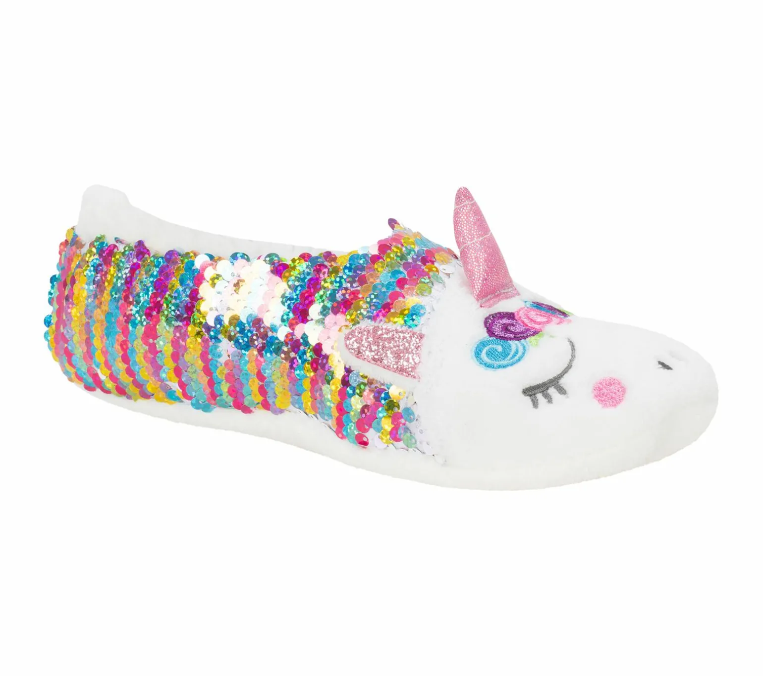 Flip Sequin Unicorn Slipper Socks - 1 Pack