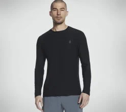 GO DRI All Day LS Diamond Tee