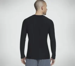 GO DRI All Day LS Diamond Tee