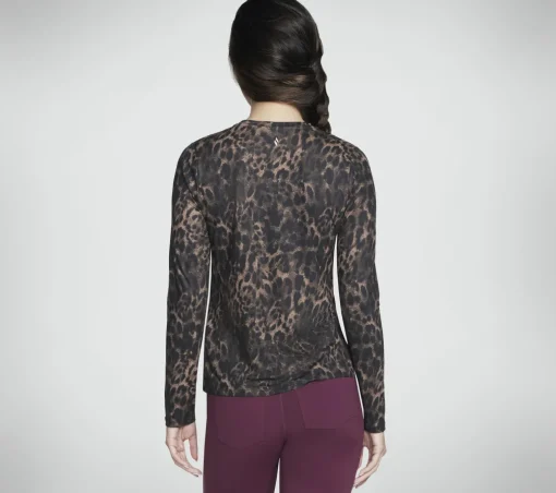 GO DRI Serene Cheetah Long Sleeve