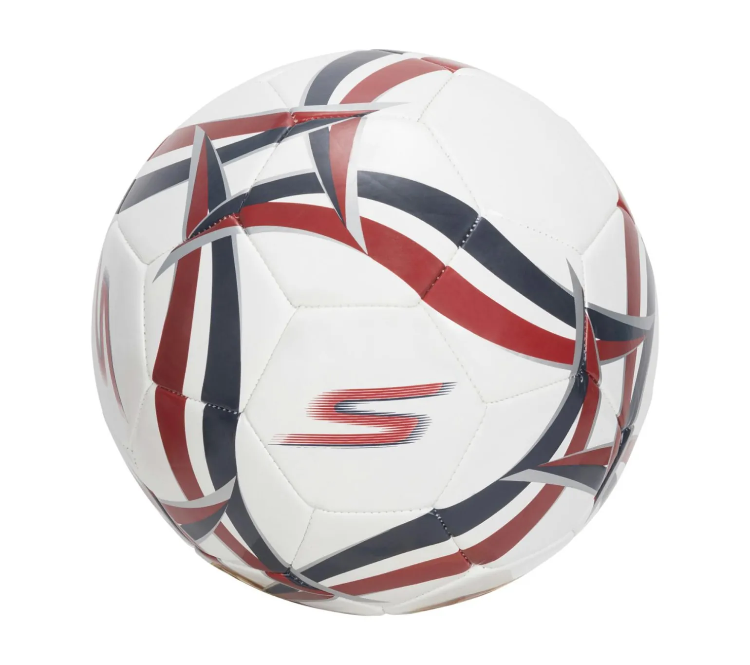 Hex Multi Wide Stripe Size 5 Soccer Ball