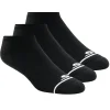 Mens No Show Premium Basic Socks - 3 Pack