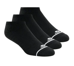 Mens No Show Premium Basic Socks - 3 Pack