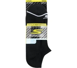 Mens No Show Premium Basic Socks - 3 Pack