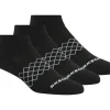 3 Pack Diamond Quarter Socks