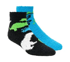 2 Pack Dino Cozy Crew Socks