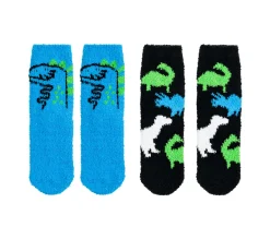 2 Pack Dino Cozy Crew Socks