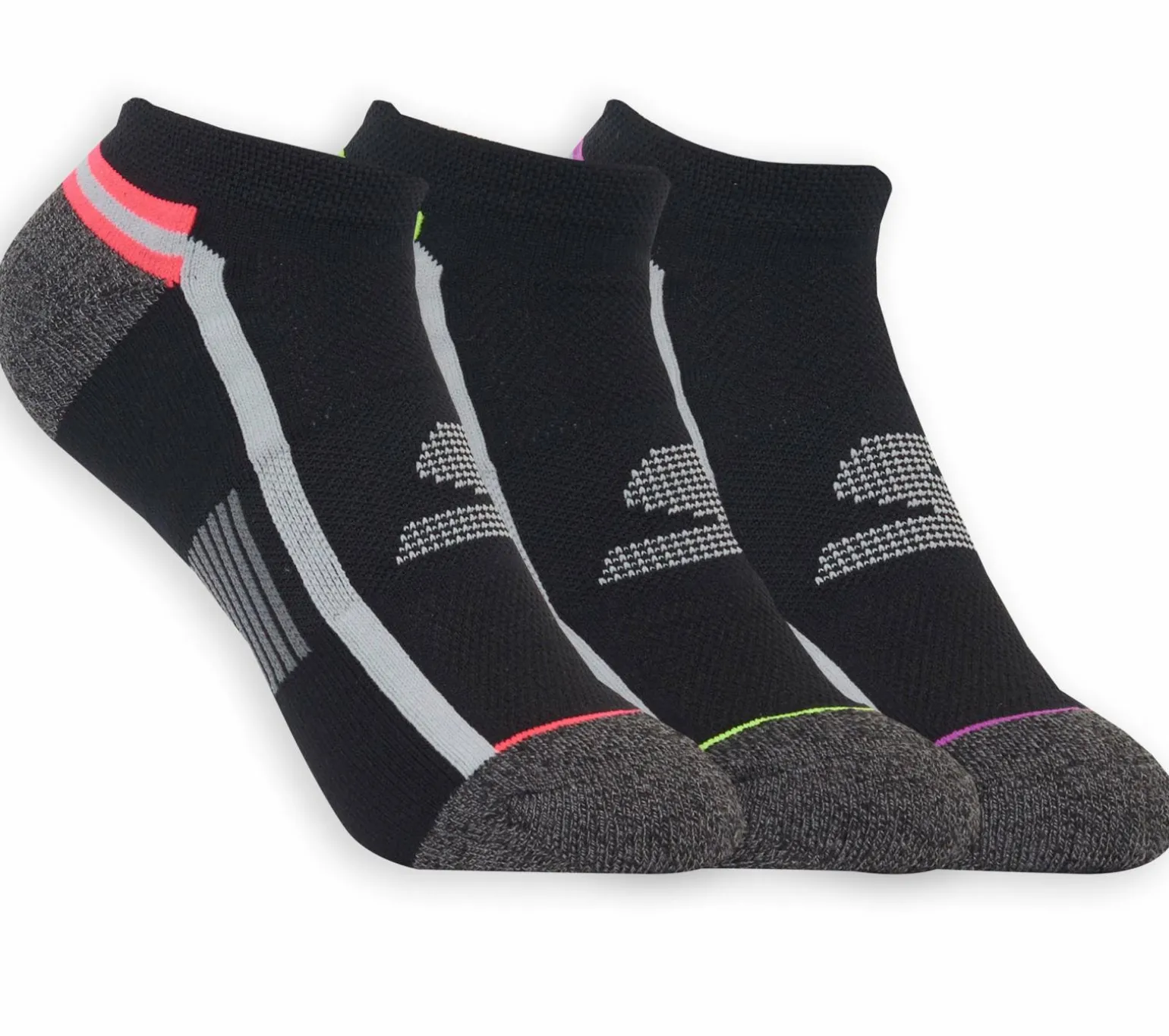 3 Pack Extended Terry Ankle Sport Socks