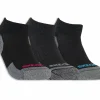 3 Pack Half Terry Quarter Work Socks