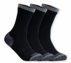 3 Pack Half Terry Work Crew Socks