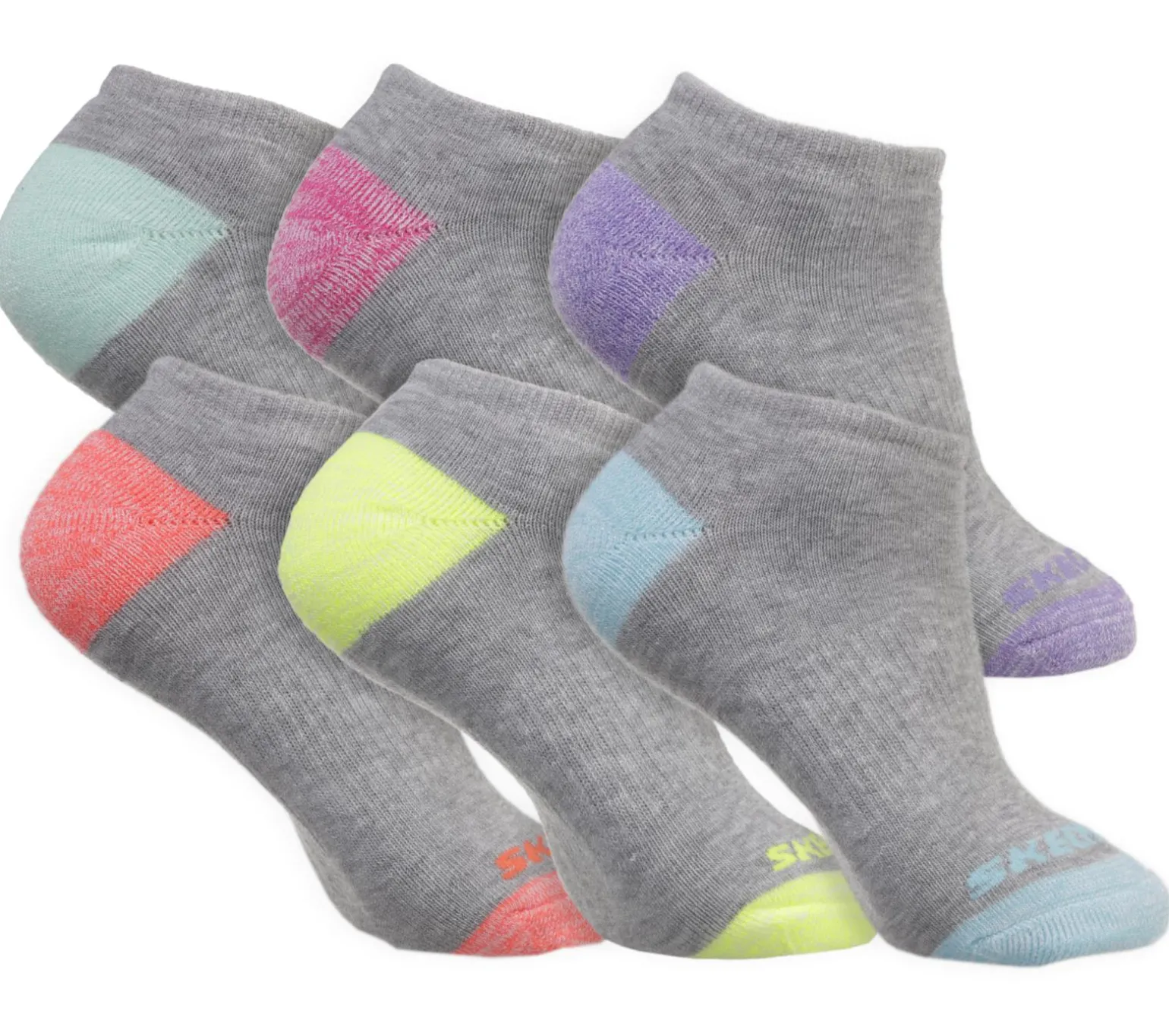 6 Pack Low Cut Walking Socks