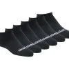 6 Pack No Show Cotton Socks