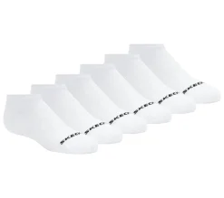 6 Pack Non Terry No Show Socks