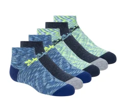 6 Pack Space Dye Low Cut Socks