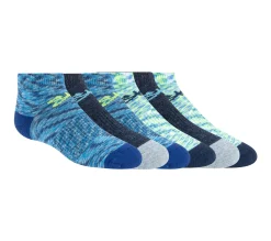 6 Pack Space Dye Low Cut Socks