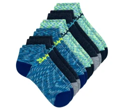 6 Pack Space Dye Low Cut Socks