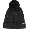 Reverse Stitch Pom-Pom Beanie