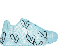 Skechers X JGoldcrown: Uno Lite - Metallic Love