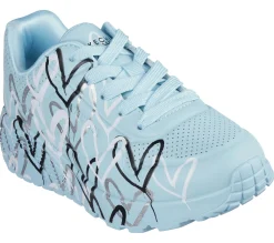 Skechers X JGoldcrown: Uno Lite - Metallic Love