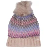 Slub Knit Pink Beanie