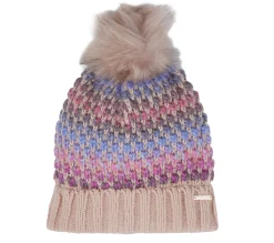 Slub Knit Pink Beanie