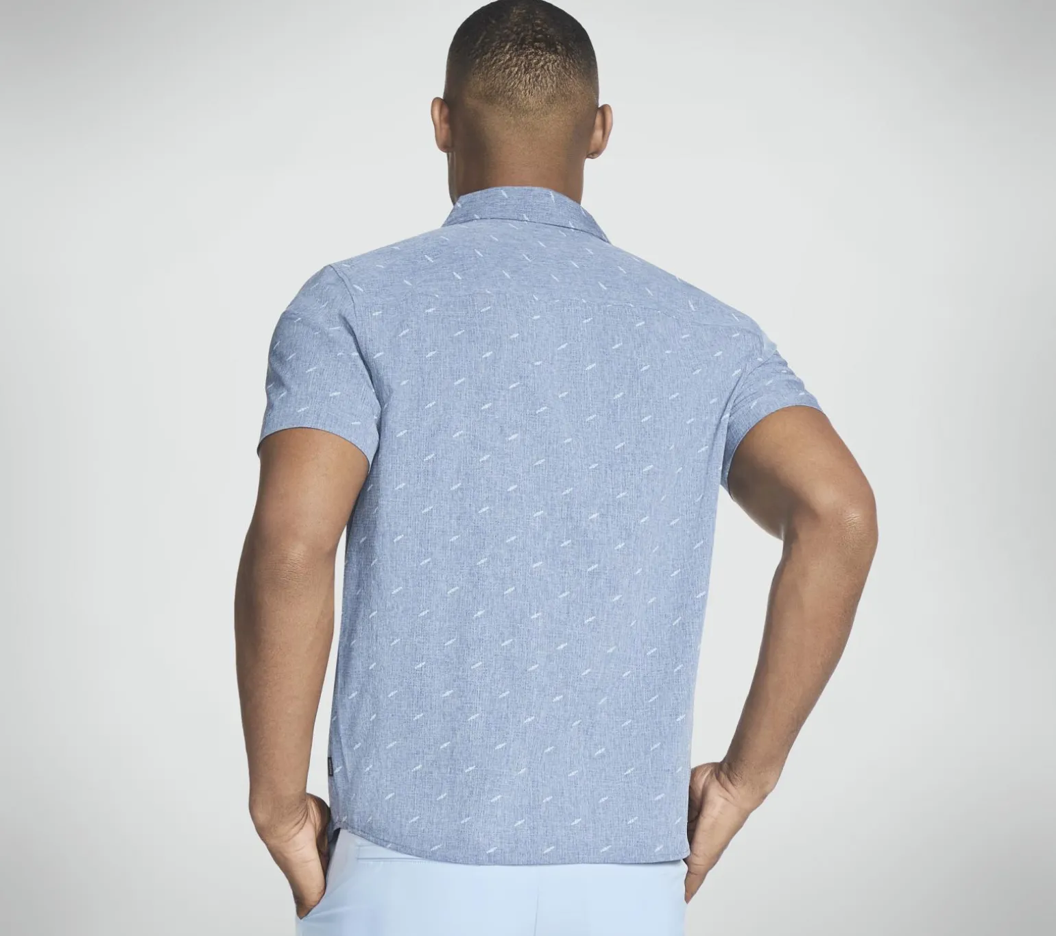 The GO WALK Air Printed Short Sleeve Shirt