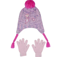 Unicorn Embroidery Hat And Glove Set